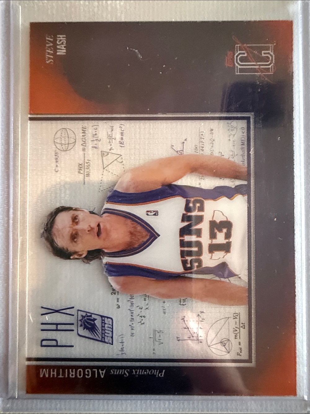 2025-26 Topps Signature Class Steve Nash Phoenix SSP Algorithm Purple Parallel